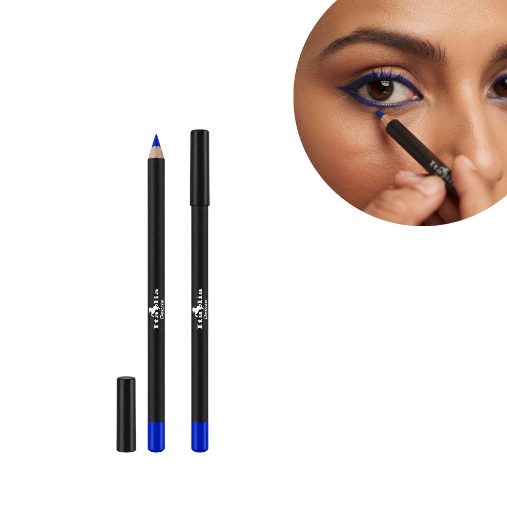 LÁPIZ DELINEADOR DE OJOS ITALIA DELUXE TONO 1015 ROYAL BLUE 1.5G