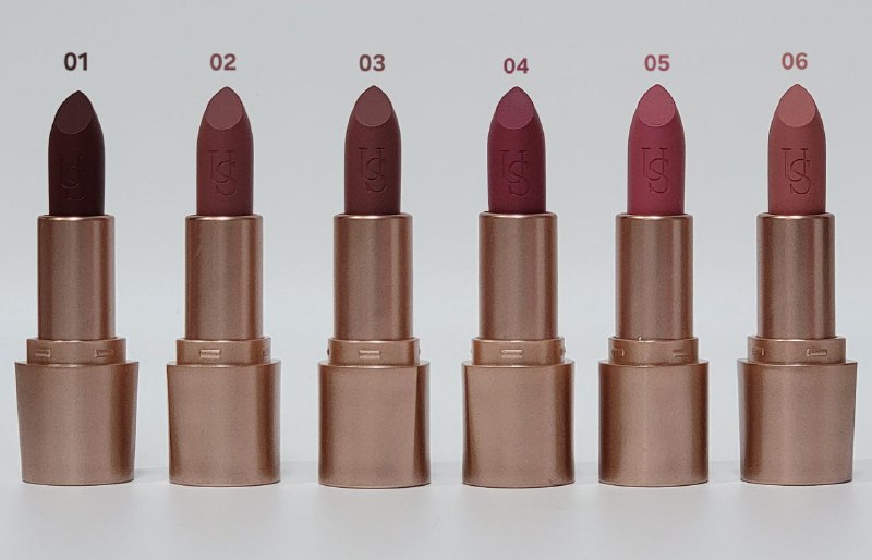 BRILLO LABIAL LAPIZ 6 TONOS USHAS 3.8G