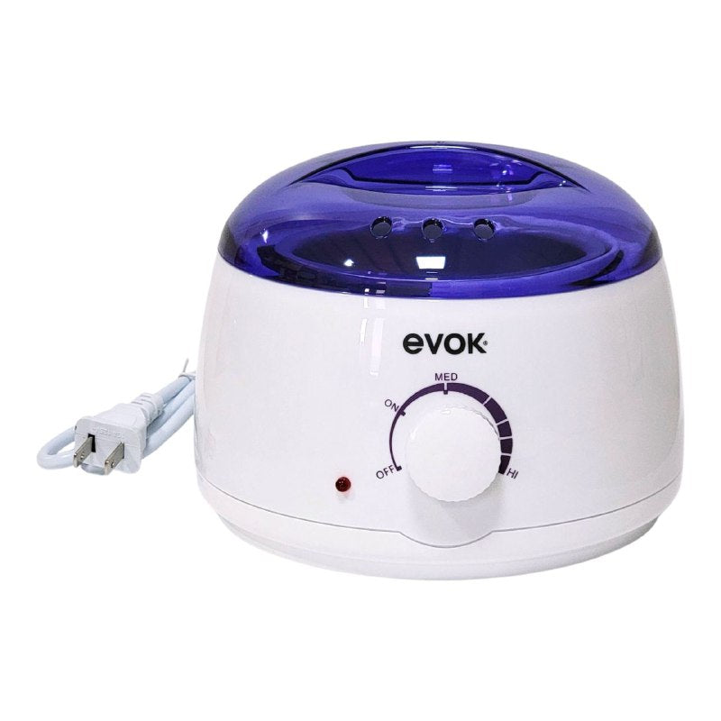CALENTADORA DE CERA PARA DEPILAR CON TEMPERATURA AJUSTABLE EVOK 532ML
