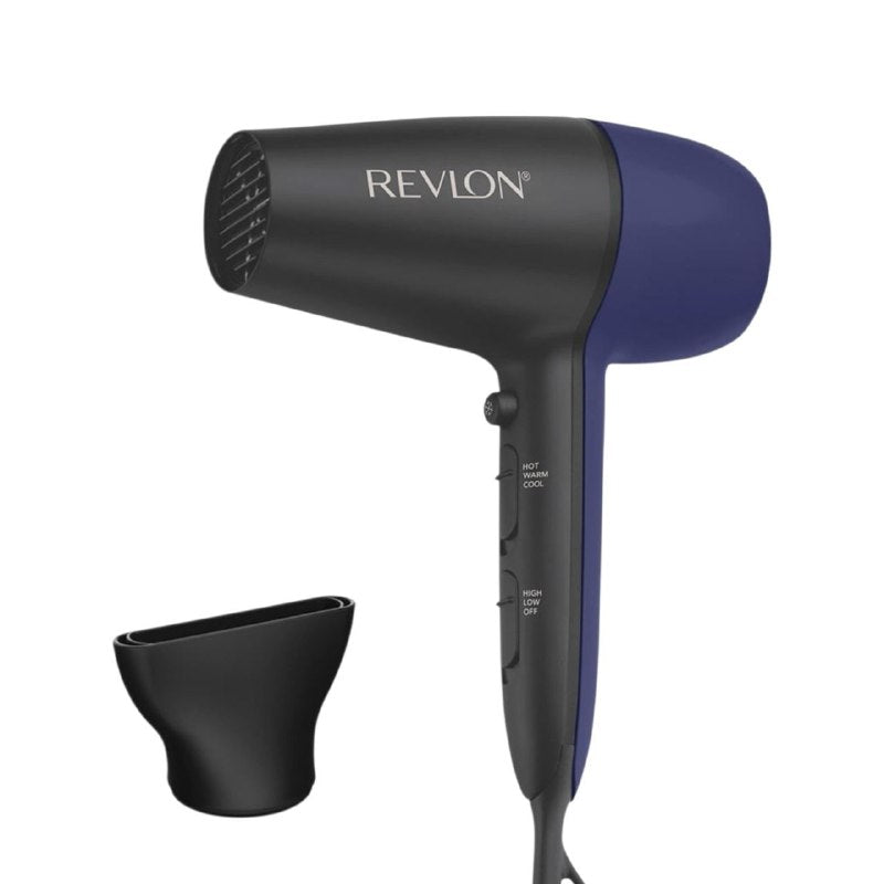 SECADOR DE CABELLO PROFESIONAL CON TECNOLOGÍA IÓNICA DE TURMALINA Y RECUBRIMIENTO CERÁMICO LIGERO Y POTENTE REVLON 1875W