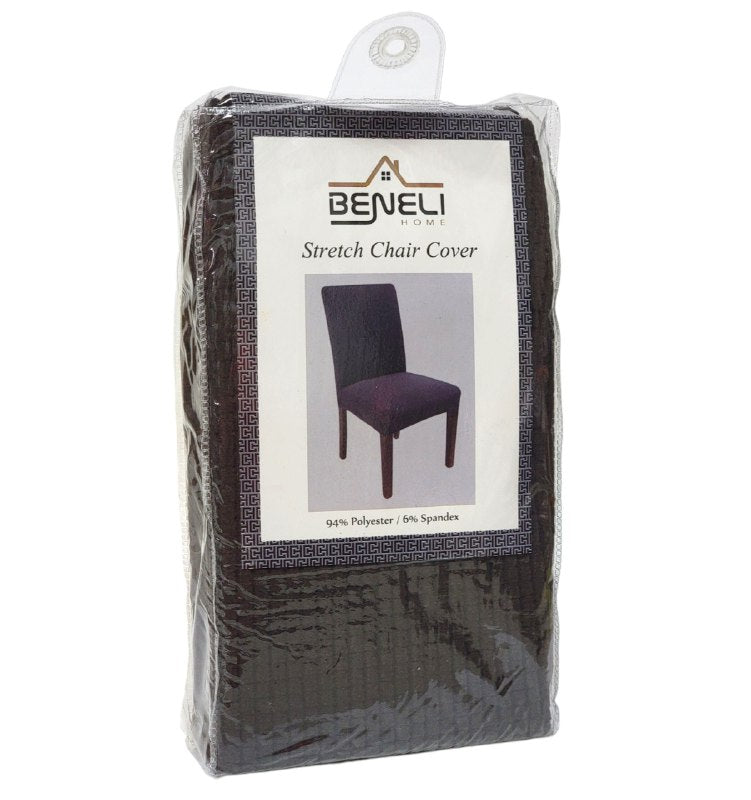 FORRO ELASTICO PROTECTOR PARA SILLAS DE COMEDOR CON ELASTICO EN LA PARTE INFERIOR 43X43CM+61CM 43X43CM+61CM, 6 ESTILOS
