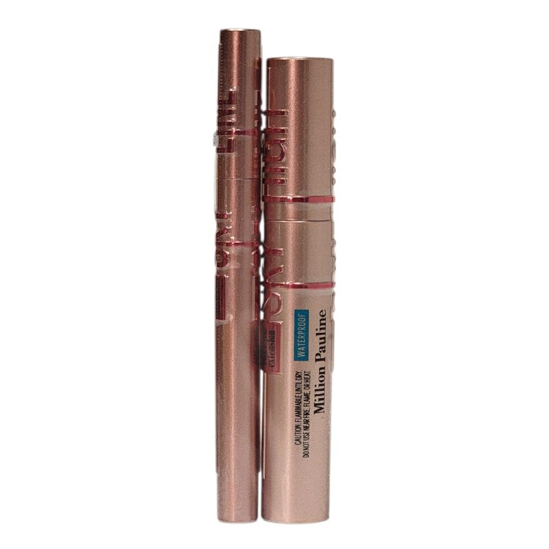 RIMEL Y DELINEADOR DE OJOS DUPE DE MAYBELLINE DE LARGA DURACION APRUEBA DE AGUA MILLION PAULINE