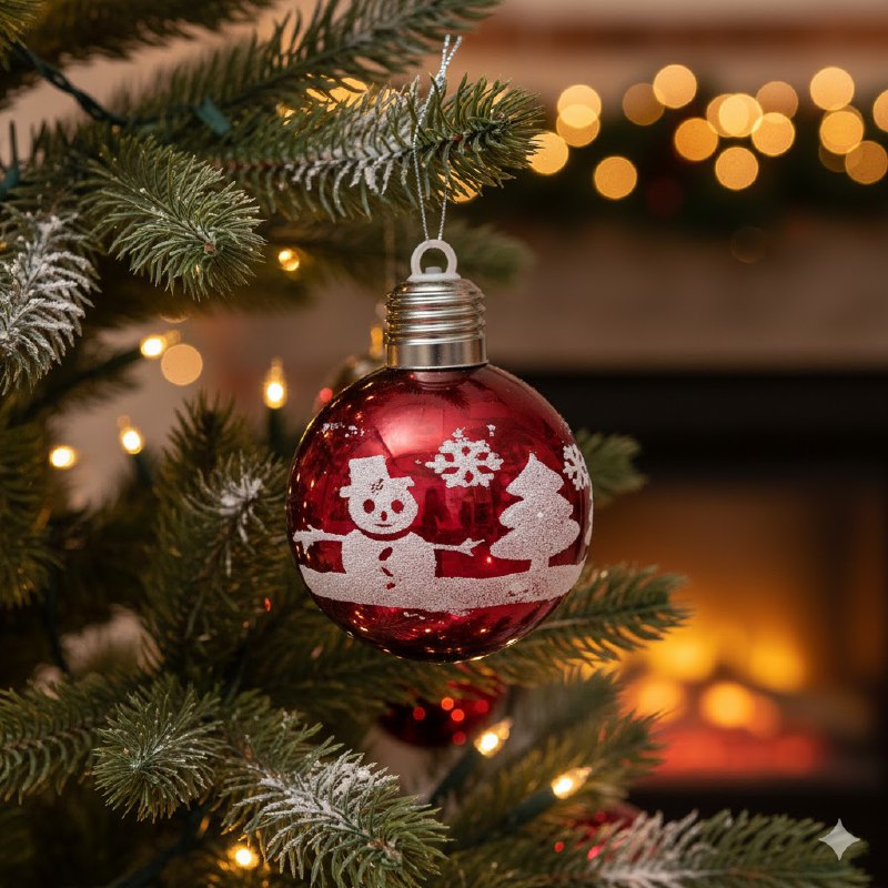 DECORACION ADORNO NAVIDEÑO ESFERA COLGANTE PARA EL ARBOL DE NAVIDAD