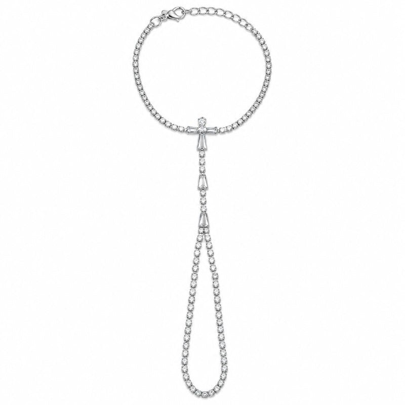 PULSERA DE ENCHAPE PARA DAMA 19CM
