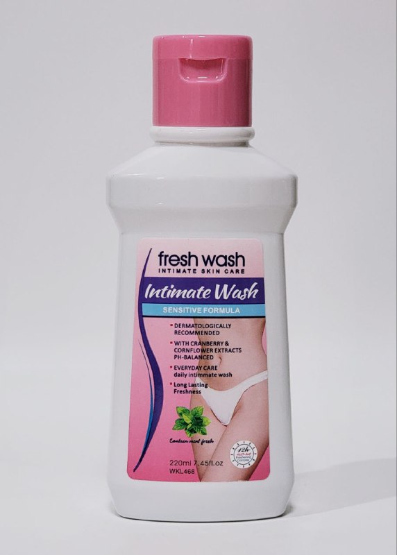 JABON INTIMO DE EXTRACTO DE MANANILLA, ARANDANO Y ACIANO, FORMULA SENSIBLE ANTIBACTERIAS, FRESCO Y SUAVE, CALMANTE PROBIOTICA QUE CURA E HIDRATA LA PIEL FRUIT OF THE WOKALI 220ML
