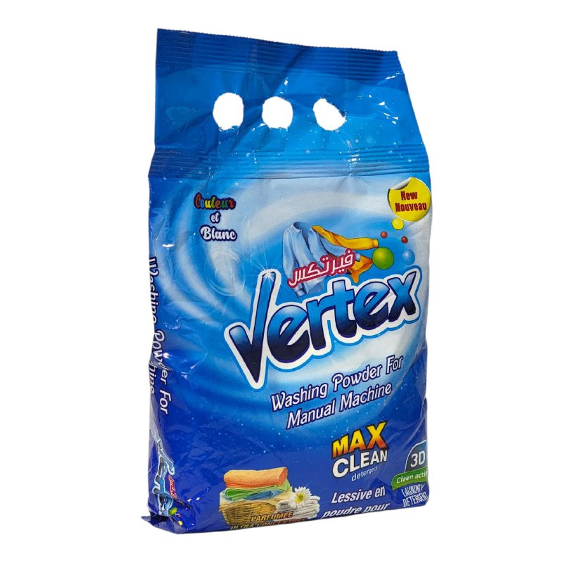 DETERGENTE ACE EN POLVO PARA LAVADORA LAVAR ROPA MANUAL MAXIMA LIMPIEZA PARA ROPA BLANCA Y DE COLOR VERTEX 220ML