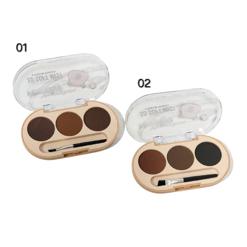 POLVO PARA CEJAS 3D, 2 TONOS MOCMALLURE 4.5G