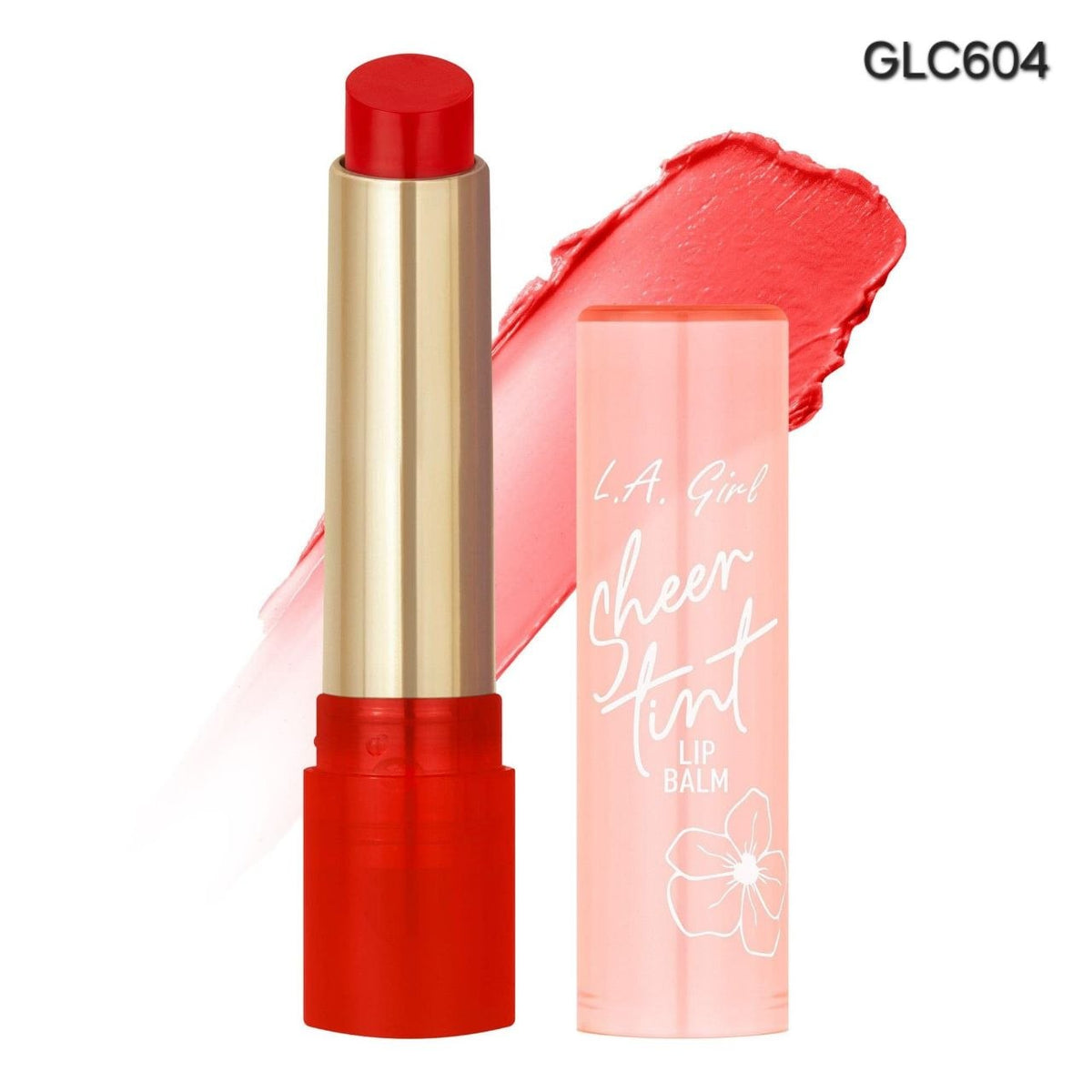BALSAMO LABIAL CON TINTE HIDRATANTE TONO GLC604 SHEER PEACH SHEER TINT LIP BALM L.A. GIRL 2G