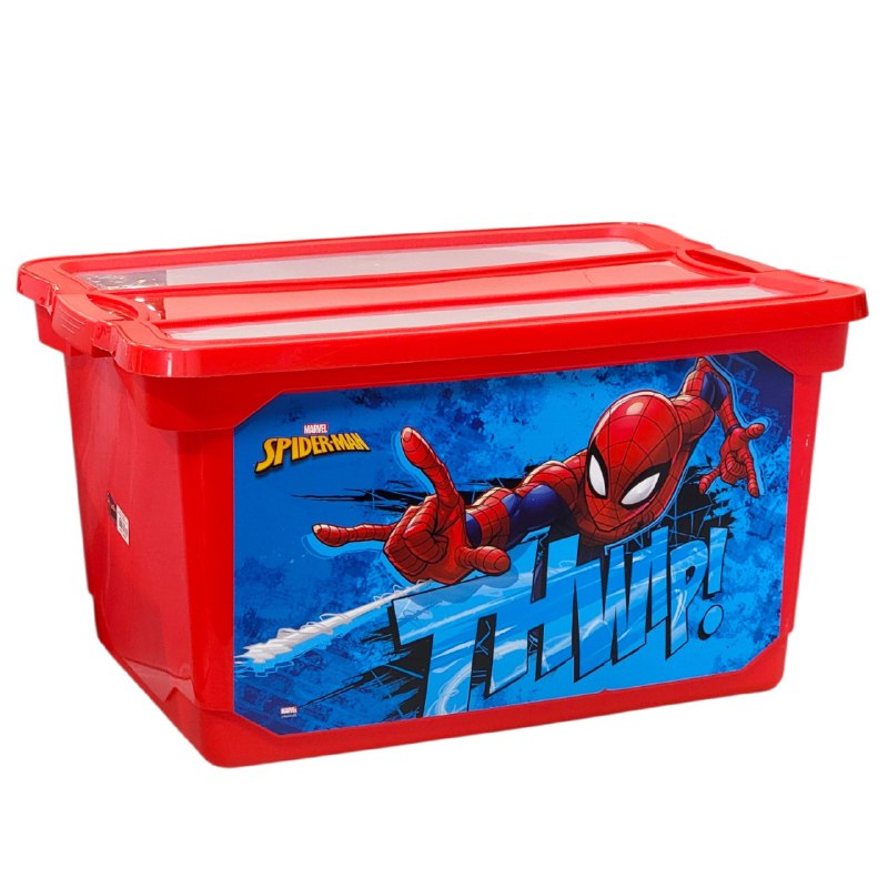 ORGANIZADOR CAJA DE ALMACENAMIENTO ORGANIZADORA PARA NIÑOS DE MARVEL SPIDERMAN 31X41X59CM