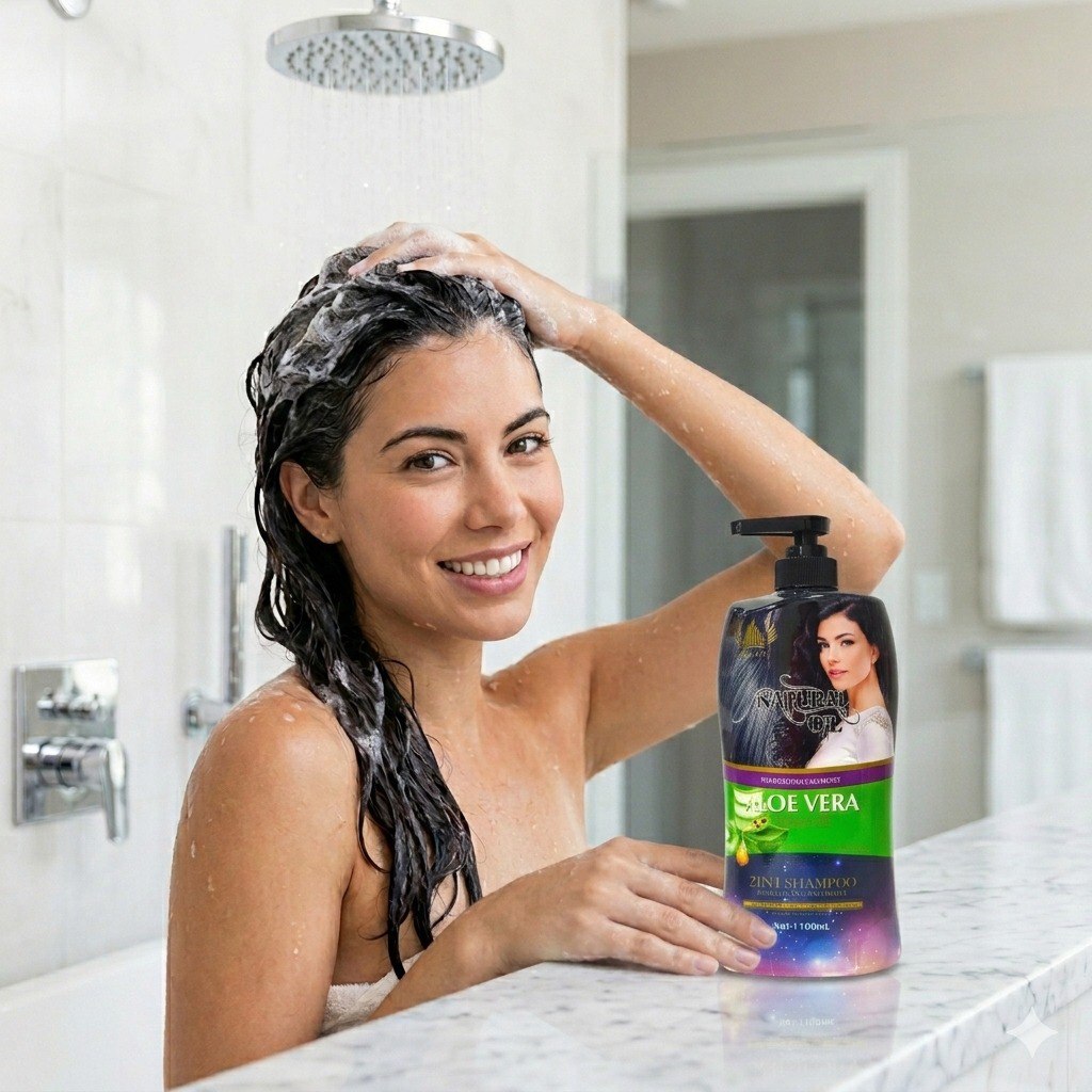 SHAMPOO 2 EN 1 DE ACEITE NATURAL CON ALOE VERA TREE CITY 1100ML