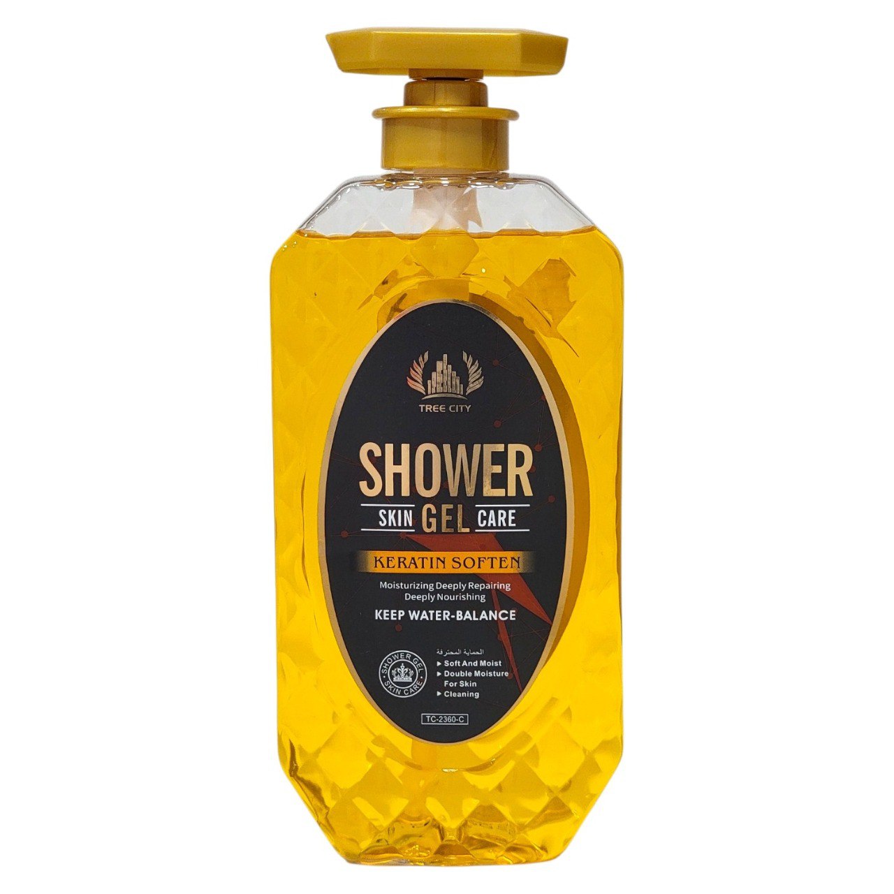 GEL DE DUCHA HIDRATANTE DE REPARACIÓN PROFUNDA TREE CITY 800ML