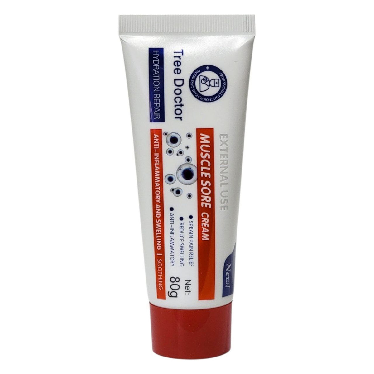 CREMA DE TRATAMIENTO TOPICO PARA EL ALIVIO MUSCULAR CON AGENTES DESINFLAMATORIOS TREE DOCTOR 80G