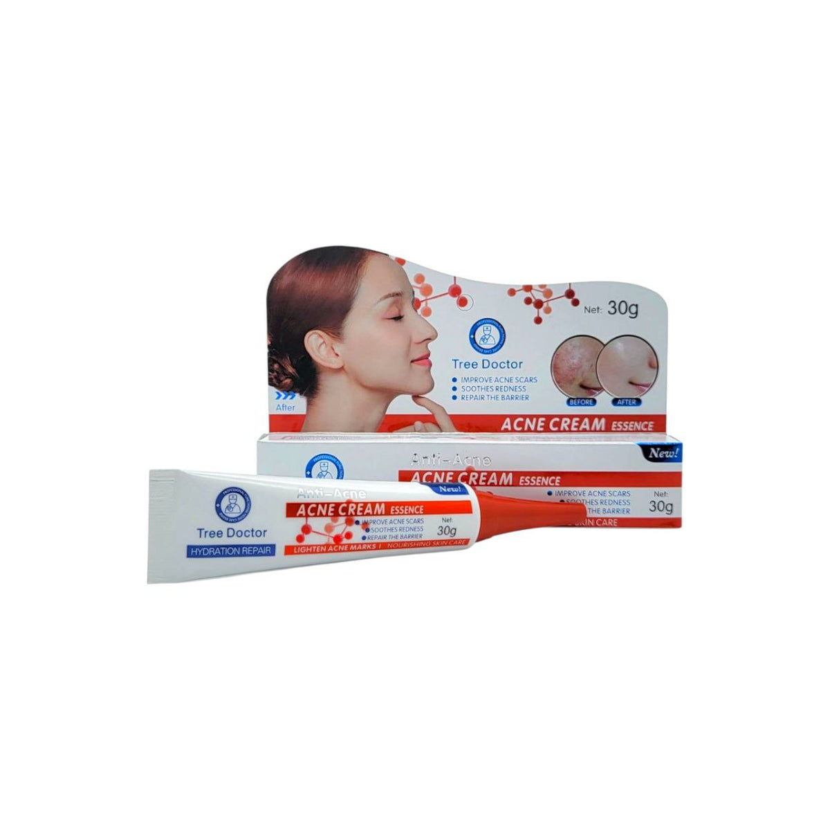 CREMA FACIAL ANTI ACNE TREE DOCTOR 30G