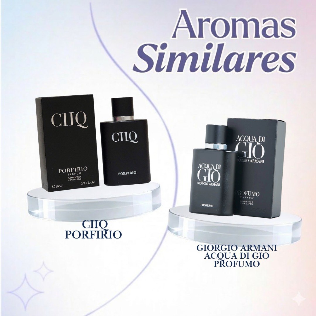 CIIQ PORFIRIO PARFUM 100ML (H) (AROMA SIMILAR GIORGIO ARMANI ACQUA DI GIO PROFUMO PARFUM)