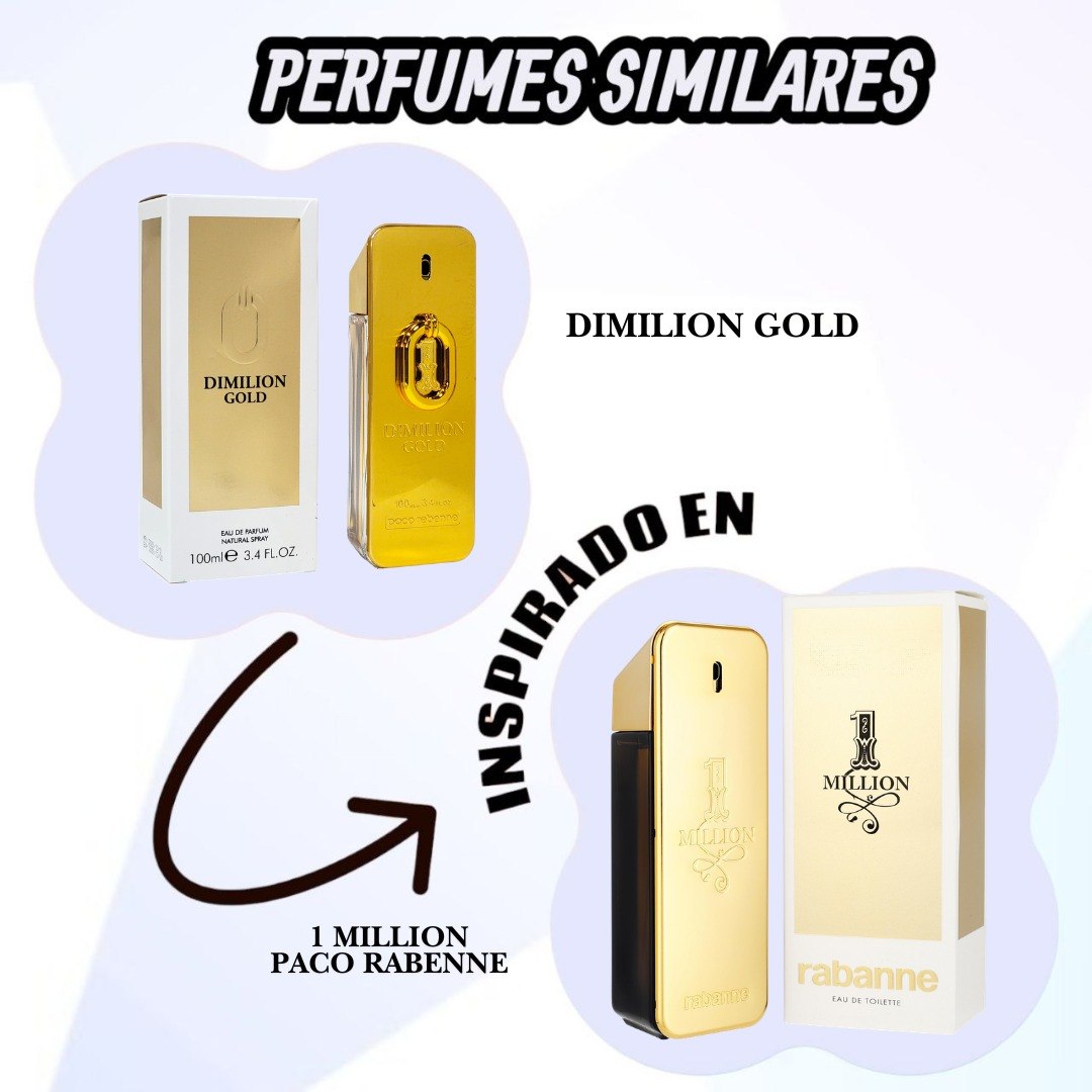DIMILION GOLD EDP 100ML (H) (AROMA SIMILAR PACO RABANNE 1 MILLION)