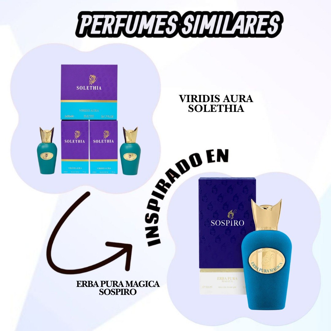 SET SOLETHIA VIRIDIS AURA EDP 50MLX2 (M) (AROMA SIMILAR A SOSPIRO ERBA PURA MAGICA)