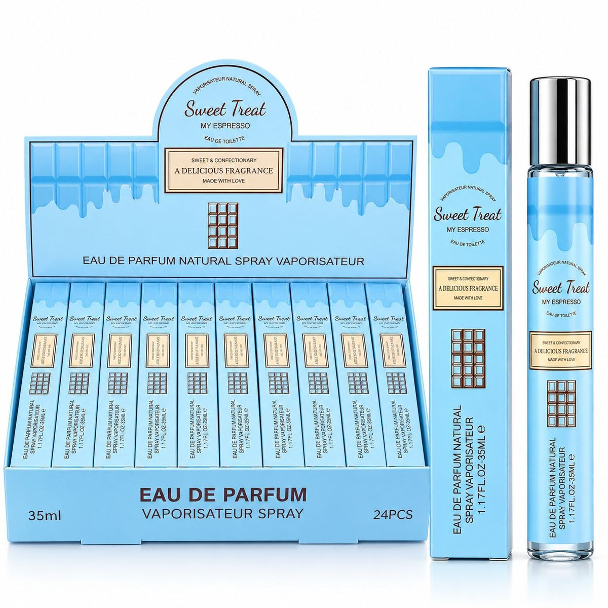 PERFUME ECONÓMICO DE TUBITO SWEET TREAT MY ESPRESSO EDP 35ML (M)