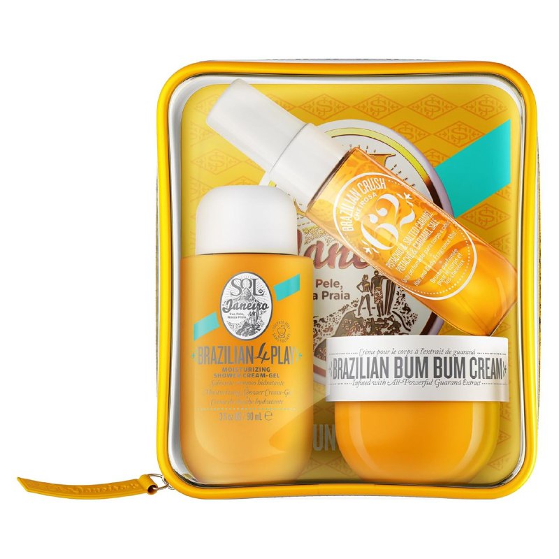 SET SOL DE JANEIRO BUM BUM SUMMER JET SET SPLASH CHEIROSA 62 30ML GEL DE DUCHA 90ML CREMA CORPORAL 50ML (M)