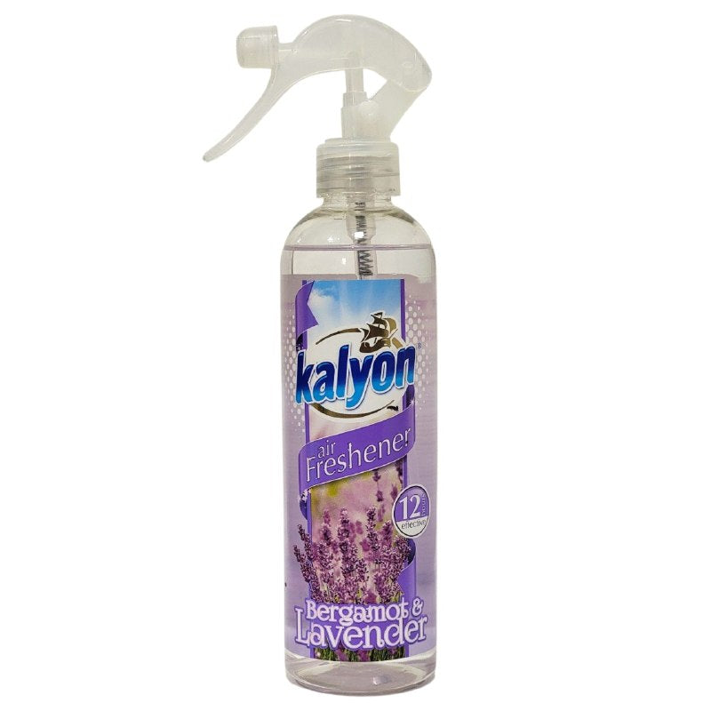 AMBIENTADOR AROMATIZANTE EN SPRAY DE BERGAMOTA Y LAVANDA KAYLON 400ML