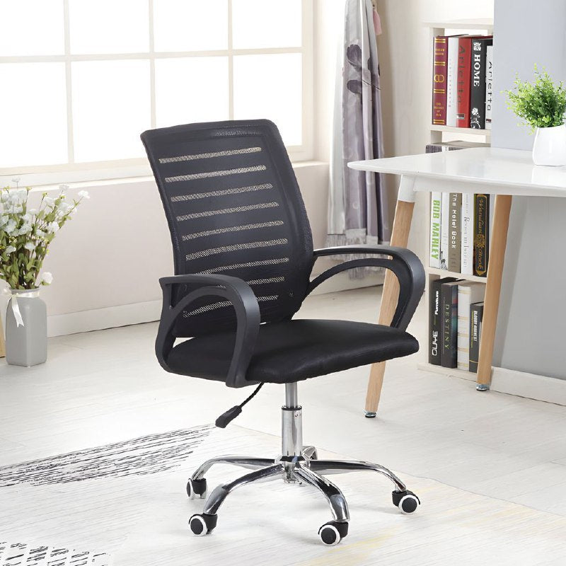 SILLA DE OFICINA EJECUTIVA DE MALLA TRANSPIRABLE Y ERGONOMICA AJUSTABLE