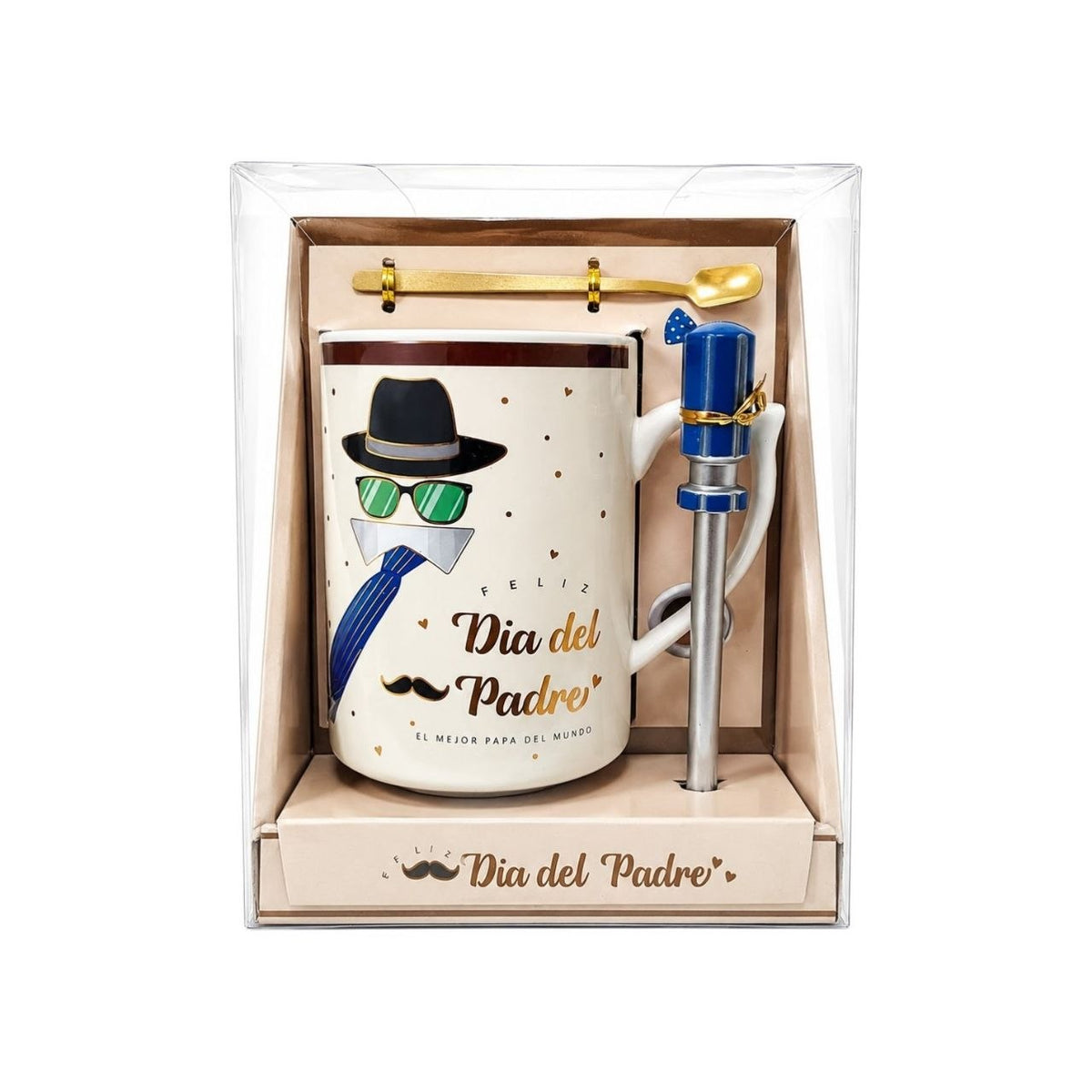 SET DE REGALO DÍA DEL ABUELO BENELI HOME 3PCS