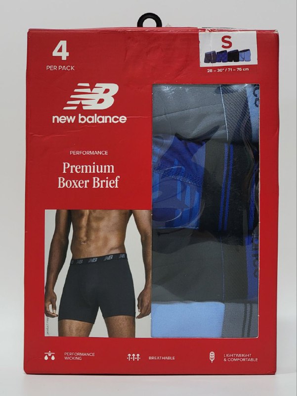 ROPA INTERIOR PARA CABALLERO NEW BALANCE 4UND S