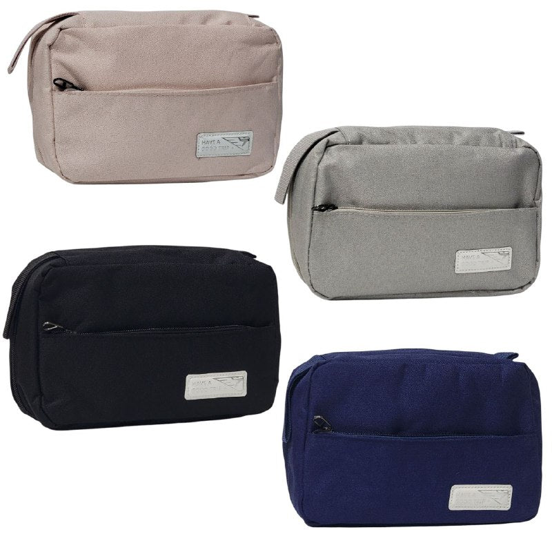 COSMETIQUERA ECONOMICA ORGANIZADORA DE MAQUILLAJE O COSMETICOS PORTATIL CON GANCHO PARA COLGAR 4 COLORES TABU 22.5X14.5X8CM