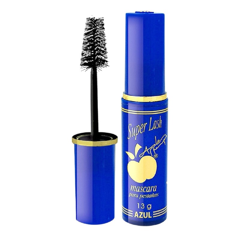 RIMEL PARA PESTAÑAS ORGANICO COLOR AZUL DE LARGA DURACION SUPER LASH BY APPLE 13G