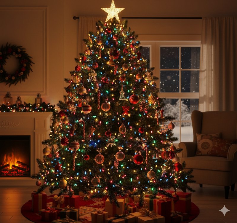 LUCES DECORATIVAS NAVIDEÑAS PARA INTERIORES O EXTERIORES MULTICOLOR 12X6X8CM