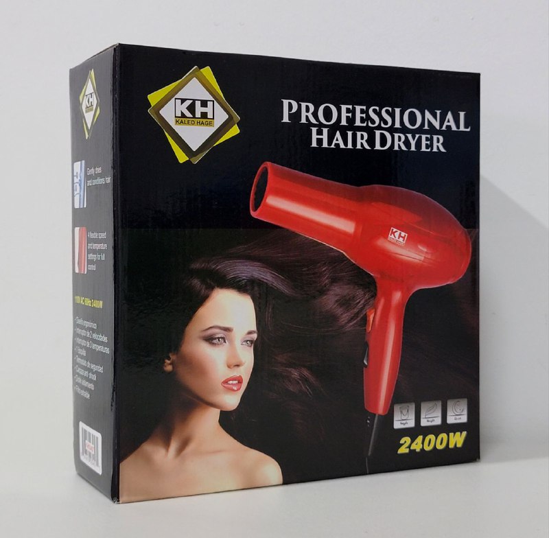 SECADOR DE CABELLLO PROFESIONAL 2400W KALED HAGE