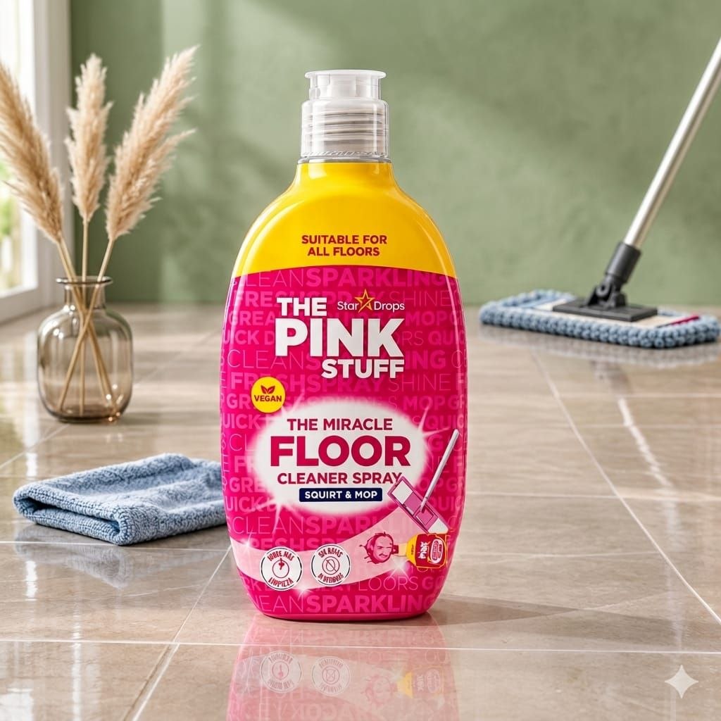 LIMPIADOR LIQUIDO MILAGROSO PARA PISOS MULTIUSO DE ALTA EFICIENCIA THE PINK STUFF 750ML