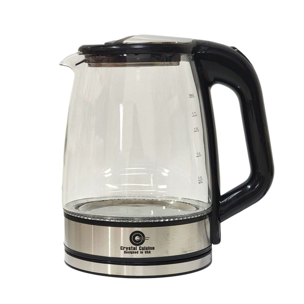 MAQUINA CAFETERA ELECTRICA DE VIDRIO CC11097 CRYSTAL CUISINE 2L