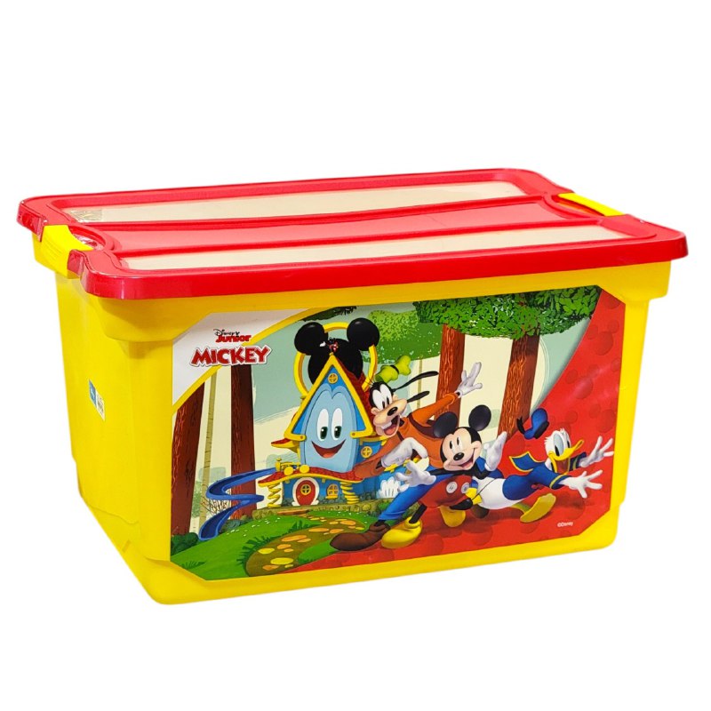ORGANIZADOR CAJA DE ALMACENAMIENTO ORGANIZADORA PARA NIÑOS DE DISNEY MICKEY MOUSE 31X41X59CM