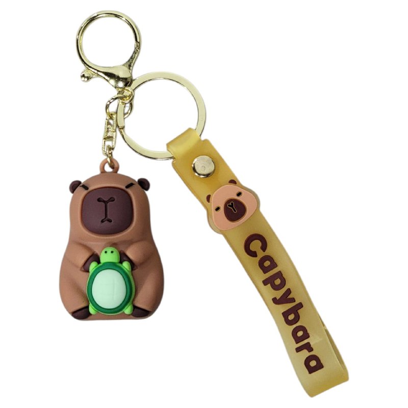 LLAVEROS DE CAPIBARA,CAPYBARA, 6 ESTILOS DISPONIBLES