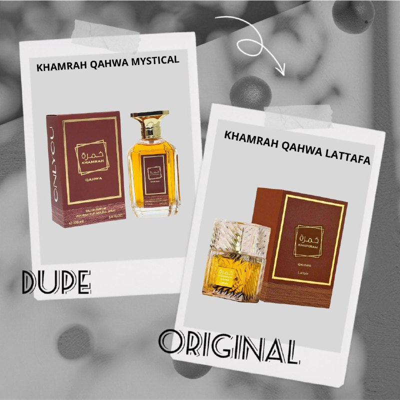 KHAMRAH QAHWA MYSTICAL EDP 100ML (H) (AROMA SIMILAR LATTAFA KHAMRAH QAHWA)
