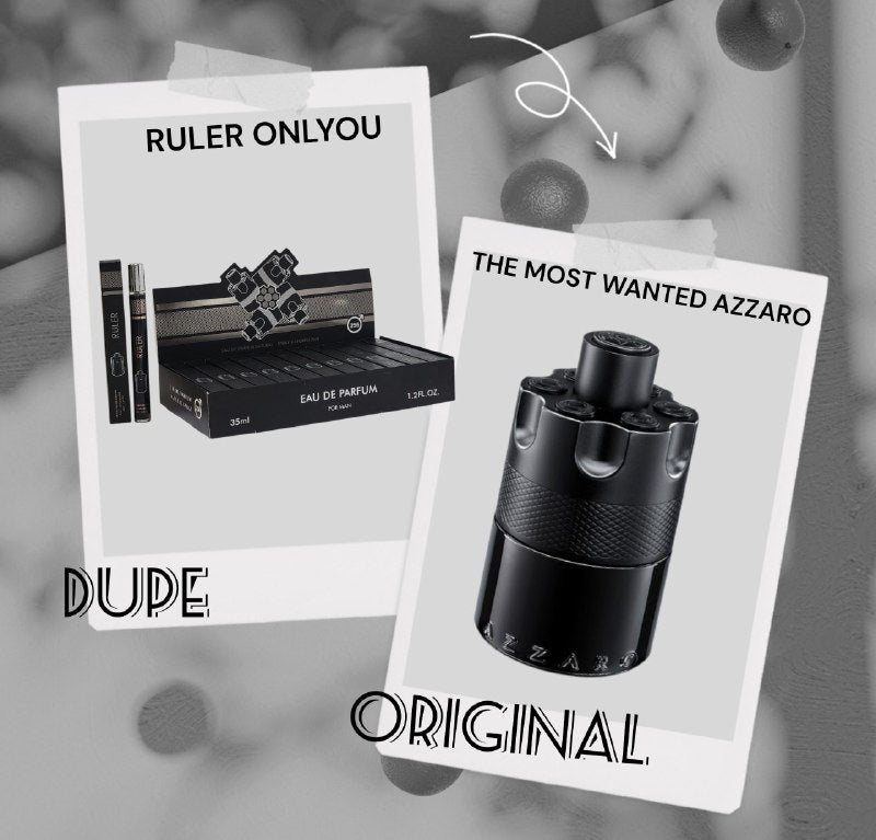 PERFUME EN TUBO PARA HOMBRE RULER ONLYOU EDP 35ML (H) (AROMA SIMILAR AZZARO THE MOST WANTED EDP)