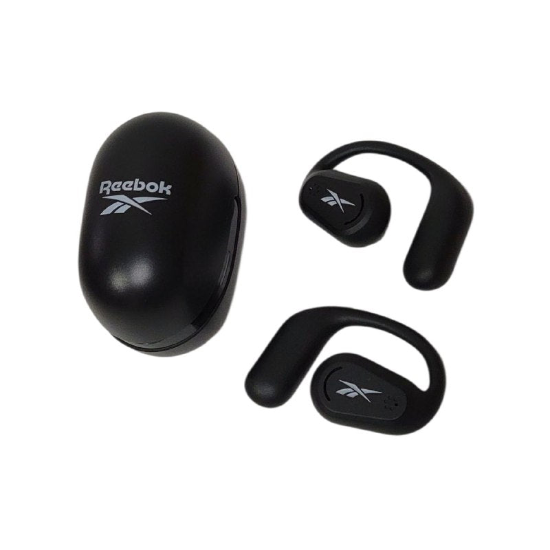 AUDIFONOS AURICULARES INALAMBRICOS ABIERTOS, BATERIA 12H, 2 CARGAS ADICIONALES EN EL ESTUCHE, TECNOLOGIA PORTATIL ABIERTA REEBOK
