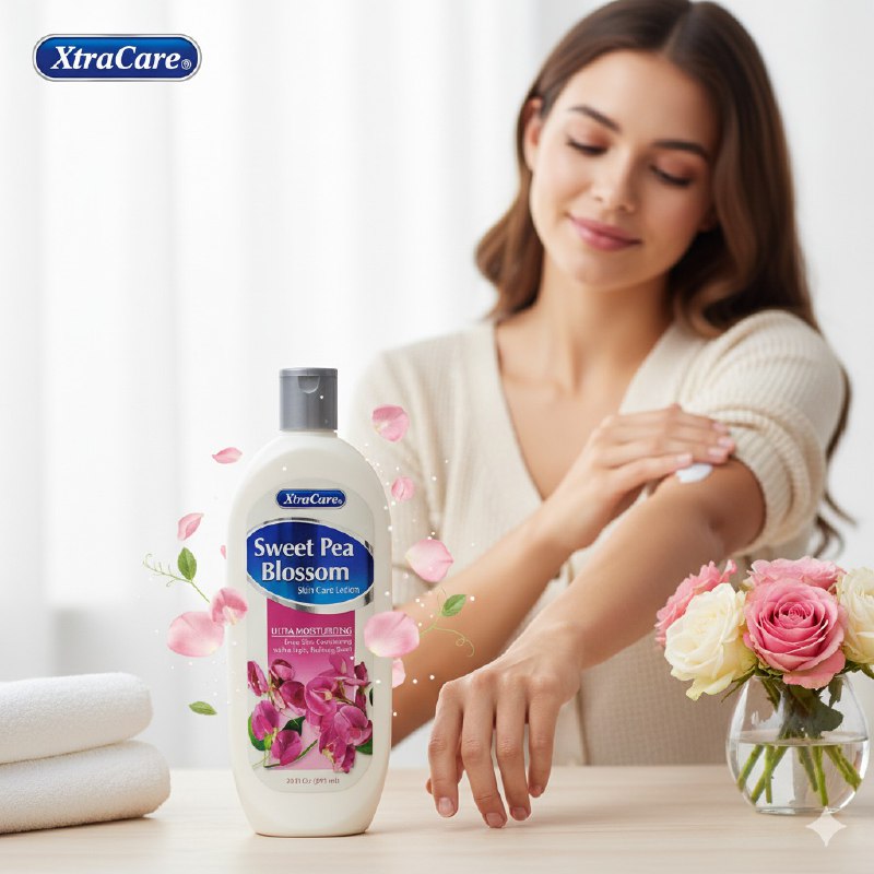 CREMA CORPORAL HIDRATANTE CON EXTRACTO DE FLOR DE GUISANTE XTRACARE 591ML