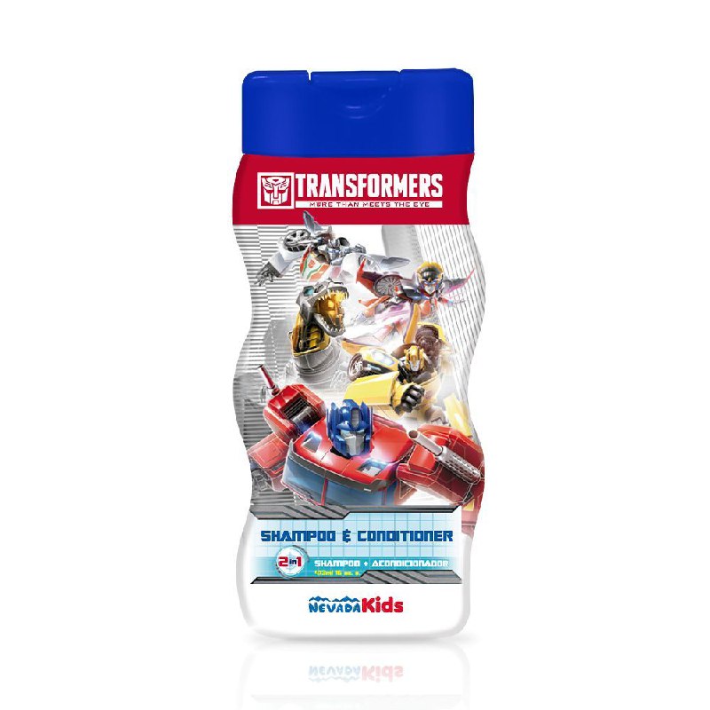SHAMPOO Y ACONDICIONADOR 2 EN 1 TRANSFORMERS NEVADA KIDS 473ML