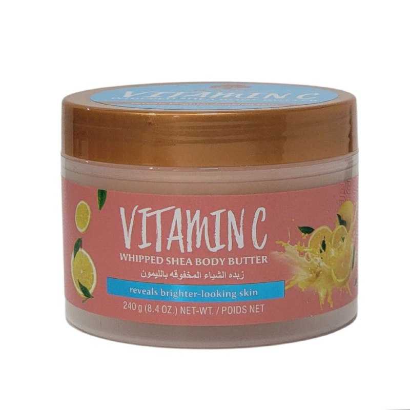 MANTECA CORPORAL DE TEXTURA BATIDA CON MANTECA DE KARITE Y VITAMINA C RAKO 240G