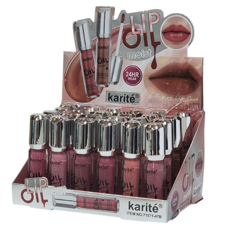ACEITE LABIAL HIDRATANTE 12 TONOS KARITE 5ML (DUPE DE ITALIA)
