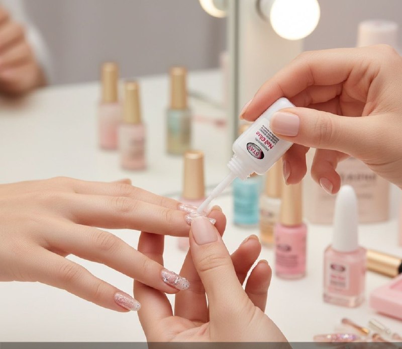 PEGAMENTO PARA UÑAS CON BROCHA DE SECADO INSTANTANEO Y FUERTE ADHESION STAY BEAUTIFUL 10G