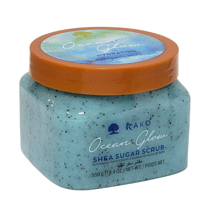 EXFOLIANTE CORPORAL HIDRATANTE CON MICROALGAS VERDES Y ALGAS ARCOIRIS RAKO 550G