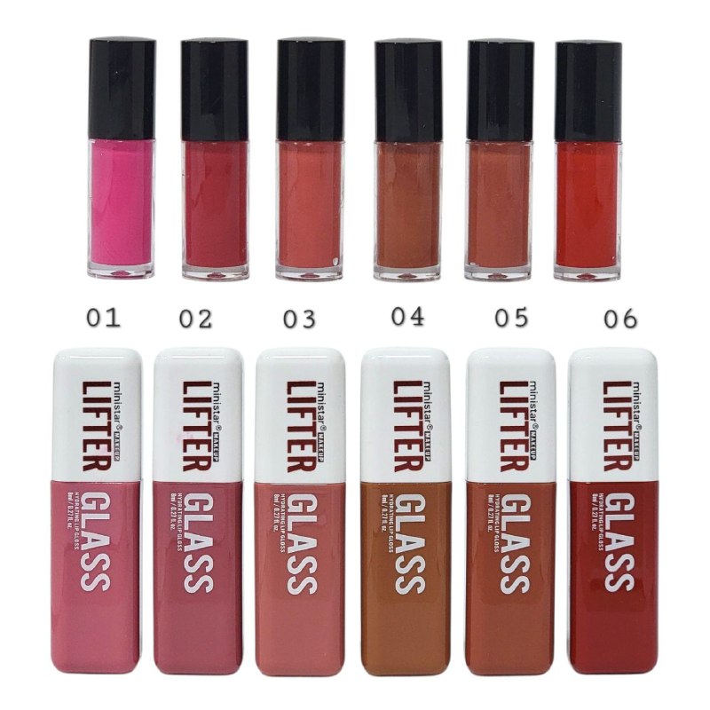 BRILLO LABIAL VOLUMIZADOR CON ACIDO HIALURONICO DUPE DE MAYBELLINE 8ML, QUE ELEVA Y VOLUMIZA LOS LABIOS PARA UNA HIDRATACION DURADERA GLOSS GETS A LIFT