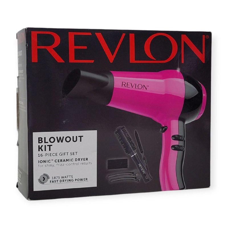 SECADOR DE CABELLO CERMAICO IONICT MENOS FRIZZ CABELLO BRILLANTE DE ASPECTO SALUDABLE REVLON