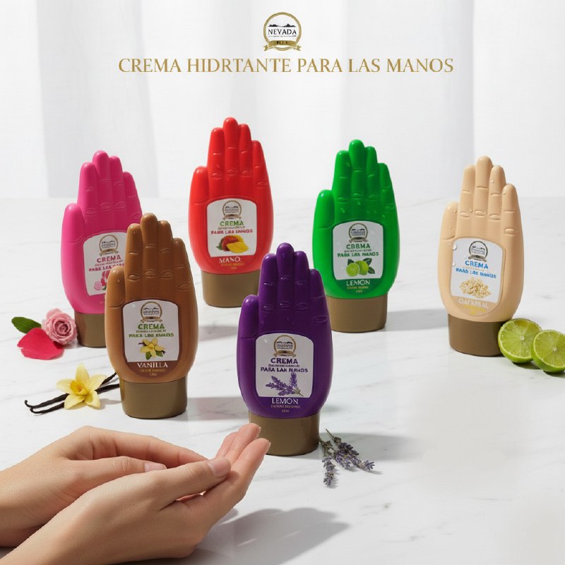 CREMA PARA MANOS HIDRATANTE CON AROMA NEVADA 110ML 6X14CM
