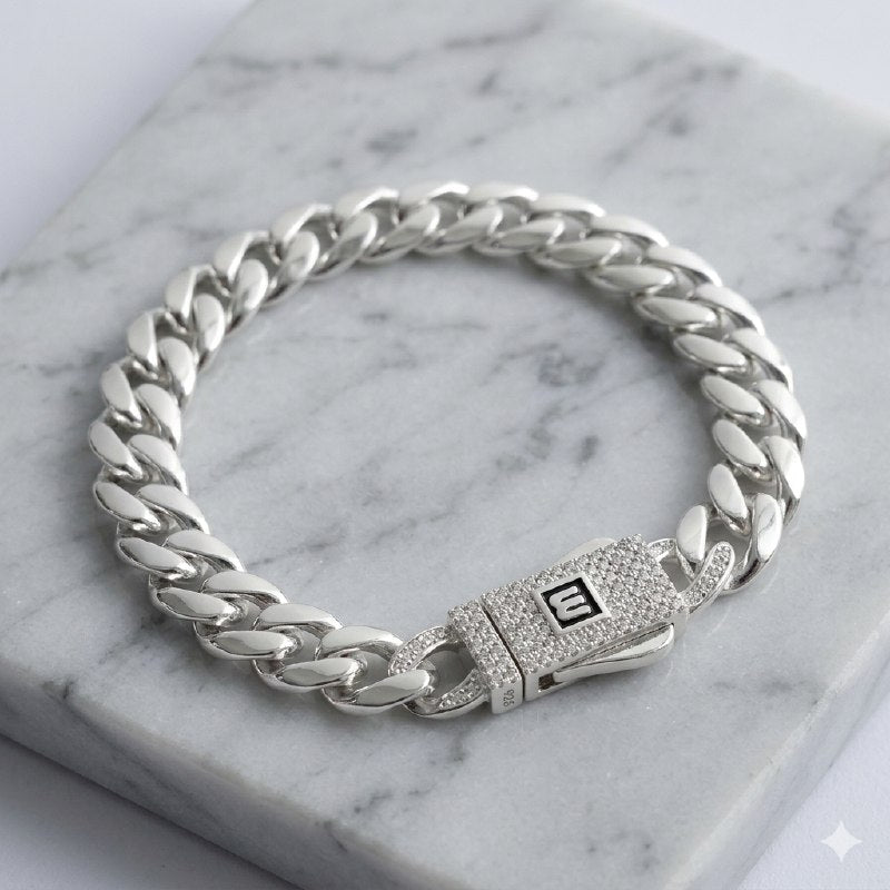 PULSERA DE PLATA 9.25 PARA HOMBRE PESO: 18.5G