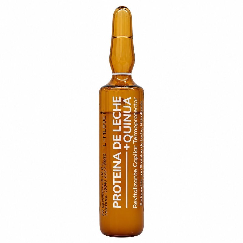 TRATAMIENTO CAPILAR FORTIFICANTE Y TERMOPROTECTOR EN AMPOLLA CON PROTEINA DE LECHE Y QUINUA MAXYBELT PROFESSIONAL 10ML