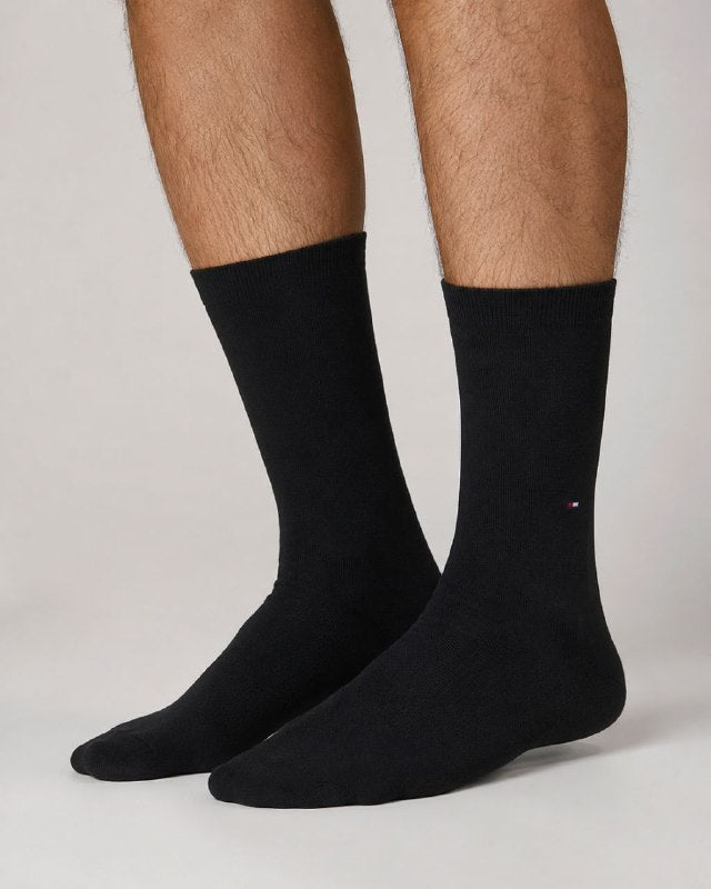 CALCETA ALTA TOMMY HILFIGER PARA HOMBRE 5 PARES TALLA ÚNICA