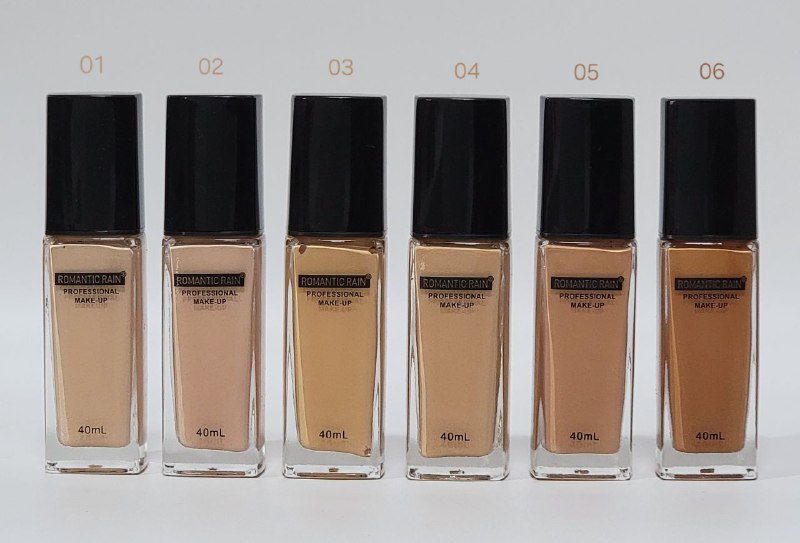 BASE LIQUIDA DUPE MAYBELLINE FIT ME MAQUILLAJE LUZ NATURAL PARA TODO TIPO DE PIEL LARGA DURACION DE 24H, RESISTENTE AL AGUA, 6 TONOS ROMANTIC RAIN 40ML
